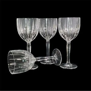 Waterford Crystal Marquis Omega Wine Glasses Set of 4